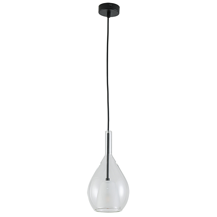 Светильник Newport 7231/S mat.black clear